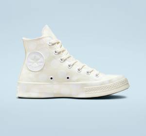 Converse Chuck 70 Polka Dots High Tops Shoes White | CV-246OVY