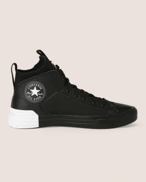 Converse Chuck Taylor All Star Ultra High Tops Shoes Black | CV-532IJL